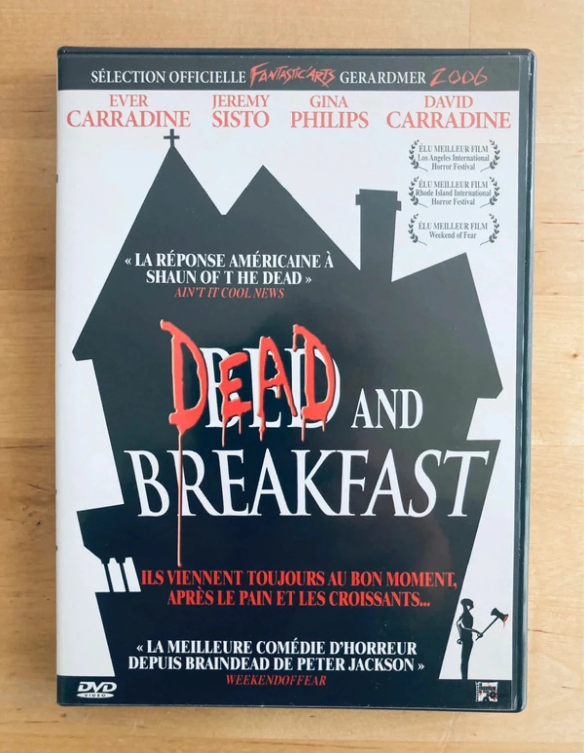 DVD Dead & Breakfast David Carradine.